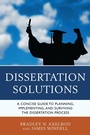 Cover: Dissertation Solutions - Rowman & Littlefield Education