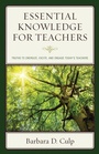 Cover: Essential Knowledge for Teachers - Rowman & Littlefield Publishers