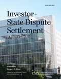 Cover: Investor-State Dispute Settlement - Centre for Strategic & International Studies,U.S.
