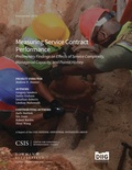 Cover: Measuring Service Contract Performance - Centre for Strategic & International Studies,U.S.