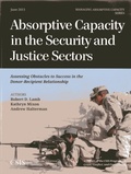 Cover: Absorptive Capacity in the Security and Justice Sectors - Centre for Strategic & International Studies,U.S.