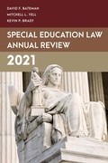 Cover: Special Education Law Annual Review 2021 - Bloomsbury eBooks US