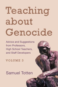 Enlarge image Cover: Teaching about Genocide - Bloomsbury eBooks US