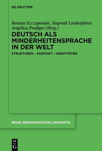Abbildung von: Deutsch als Minderheitensprache in der Welt - De Gruyter