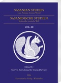 Cover: Sasanian Studies 3 (2024) - Harrassowitz Verlag