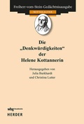Cover: Die Denkw&uuml;rdigkeiten der Helene Kottannerin - wbg Academic in Herder