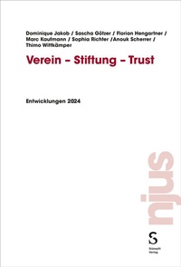 Abbildung von: Verein - Stiftung - Trust - Stämpfli Verlag