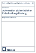 Abbildung von: Automation zivilrechtlicher Entscheidungsfindung - Nomos
