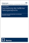 Abbildung von: Durchsetzung des tariflichen Geltungsanspruchs - Nomos