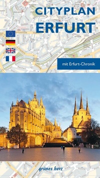 Abbildung von: Cityplan Erfurt - grünes herz