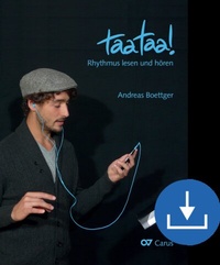 Abbildung von: taataa! Rhythmus lesen und hören - Carus-Verlag