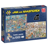 Abbildung von: Jan van Haasteren - Das Renovierungsprojekt & Der Baumarkt (2x1000 Teile) - Jumbo Spiele GmbH