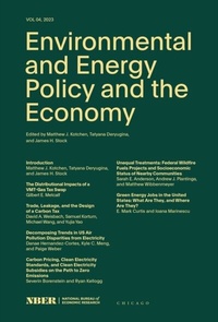 Abbildung von: Environmental and Energy Policy and the Economy - University of Chicago Press