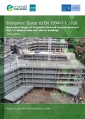 Cover: Designers' Guide to EN 1994-1-1: 2026 - ICE Publishing