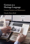 Cover: German as a Heritage Language - Cambridge University Press