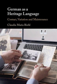 Abbildung von: German as a Heritage Language - Cambridge University Press