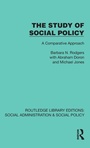 Cover: The Study of Social Policy - Routledge