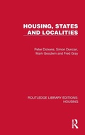 Cover: Housing, States and Localities - Routledge