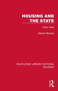 Bild: Housing and the State - Routledge