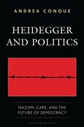 Cover: Heidegger and Politics - Rowman & Littlefield Publishers