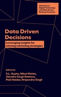 Cover: Data Driven Decisions - Emerald Publishing Limited