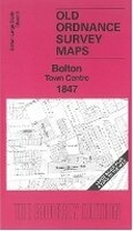 Cover: Bolton Town Centre 1847 - Alan Godfrey Maps
