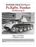 Cover: Panzer Tracts No.5-1: Pz.Kpfw. Panther Ausfuhrung D - Panzer Tracts