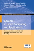 Cover: Advances in Smart Computing and Applications - Springer