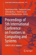 Cover: Proceedings of 5th International Conference on Frontiers in Computing and Systems - Springer