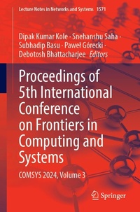 Abbildung von: Proceedings of 5th International Conference on Frontiers in Computing and Systems - Springer