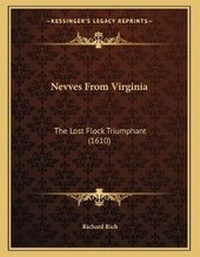 Enlarge image Cover: Nevves From Virginia - Kessinger Publishing
