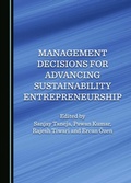Cover: Management Decisions for Advancing Sustainability Entrepreneurship - Cambridge Scholars Publishing