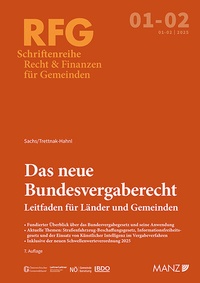 Abbildung von: Das neue Bundesvergaberecht 7. Auflage - Manz