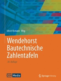 Abbildung von: Wendehorst - Bautechnische Zahlentafeln - DIN Media