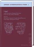 Cover: Leggo! - Harrassowitz Verlag