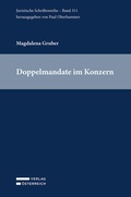 Cover: Doppelmandate im Konzern - Verlag &Ouml;sterreich