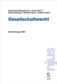 Abbildung von: Gesellschaftsrecht - Stämpfli Verlag