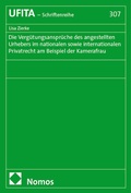 Abbildung von: Die Vergütungsansprüche des angestellten Urhebers im nationalen sowie internationalen Privatrecht am Beispiel der Kamerafrau - Nomos