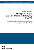 Cover: Strategische Klagen gegen die &ouml;ffentliche Beteiligung (SLAPPS) - Nomos