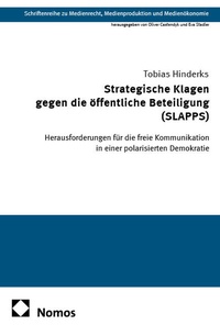 Abbildung von: Strategische Klagen gegen die öffentliche Beteiligung (SLAPPS) - Nomos