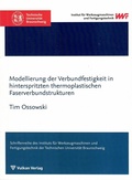 Cover: Modellierung der Verbundfestigkeit in hinterspritzten thermoplastischen Faserverbundstrukturen - Vulkan-Verlag
