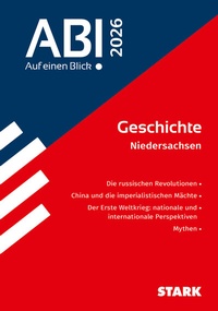 Abbildung von: STARK Geschichte - Abi - Auf einen Blick! 2026 Niedersachsen - Stark Verlag
