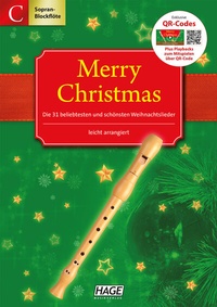 Abbildung von: Merry Christmas für Blockflöte - Hage Musikverlag