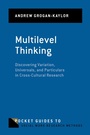 Cover: Multilevel Thinking - OUP eBook