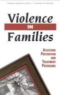 Cover: Violence in Families - National Academies Press