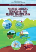 Cover: Negative Emissions Technologies and Reliable Sequestration - National Academies Press