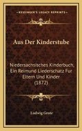 Cover: Aus Der Kinderstube - Kessinger Publishing