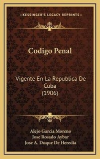 Abbildung von: Codigo Penal - Kessinger Publishing
