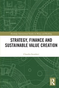 Cover: Strategy, Finance and Sustainable Value Creation - Routledge
