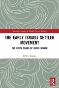 Cover: The Early Israeli Settler Movement - Routledge